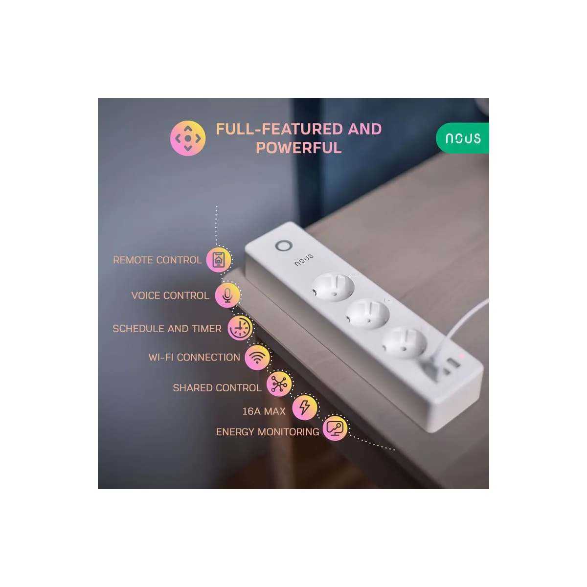 Nous Smart WiFi Power Strip image 3