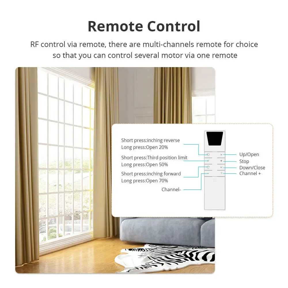 Zemismart Smart Curtain Motor WiFi